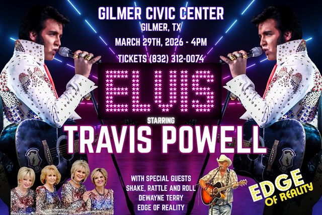 Two Las Vegas headliners coming to the Gilmer Civic Center